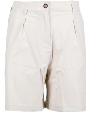Colmar Pleated Shorts - White