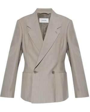 Lemaire Blazer À Boutonnière Croisée - Grey