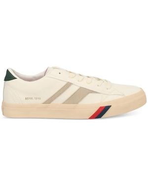 Pro Keds Royal Classic Striped Lace-Up Sneakers - Natural