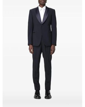 Emporio Armani Shawl-Lapel Suit - Blue