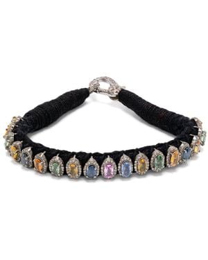 JIA JIA Sapphire Statement Bracelet - Metallic