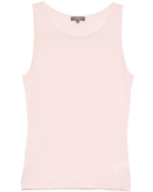 N.Peal Cashmere Ella Vest - Pink