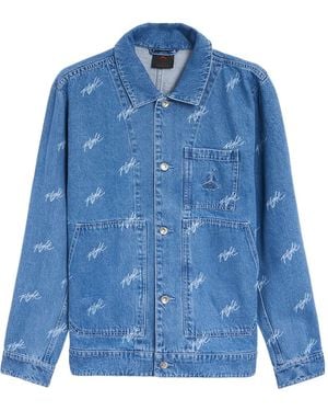 Nike Flight Heritage Denim Jacket - Blue