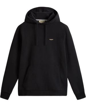 Woolrich Logo-Detail Hoodie - Black