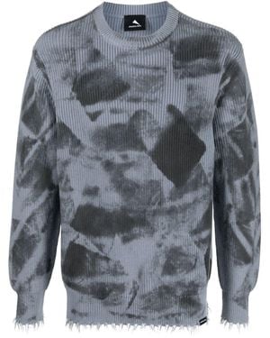 Mauna Kea Ribbed Crew Neck Jumper - Grey