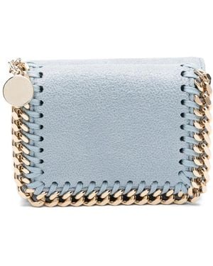 Stella McCartney Portafoglio Tri-Fold - Blu