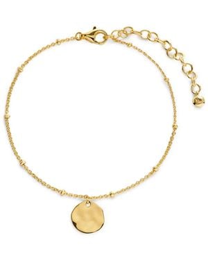 Monica Vinader Siren Muse Disc Bracelet - Metallic