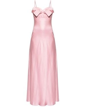 McQueen Spaghettikleid mit Schleifendetail - Pink