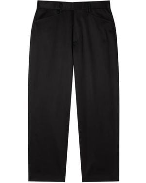 Paul Smith Straight-Leg Chinos - Black