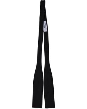 Thom Browne Silk Faille Bow Tie - White