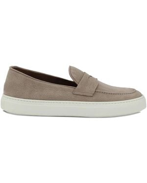 Fratelli Rossetti Leather Loafers - Grey