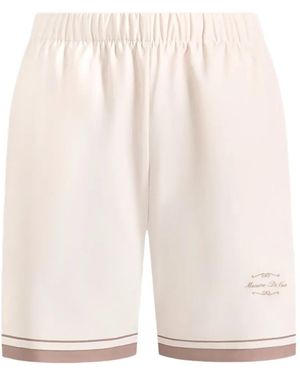Manière De Voir Sean Baroque Shorts - Natural