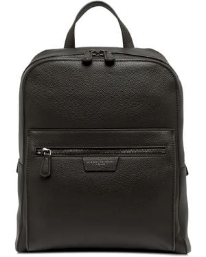 Gianni Chiarini Mochila Florence De Piel Granulada - Negro