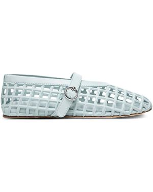 3Juin Buckle Ballet Flats - Blue
