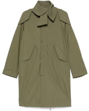 Post Archive Faction PAF Parka con capucha - Verde