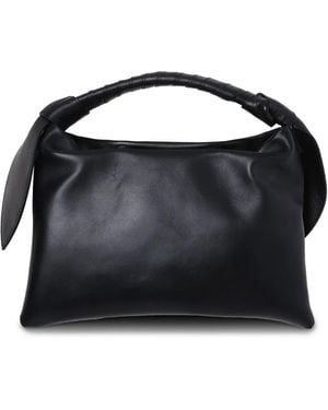 Toga Ribbon Tote Bag - Black
