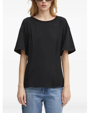 Liu Jo Schwarzes T-Shirt