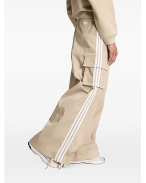 adidas Firebird Adilenium Twill 3S Cargo Pants - Natural