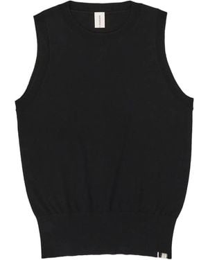Extreme Cashmere Nº 412 Sleeveless Knit Top - Black