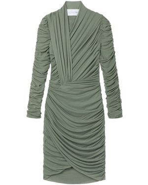 AZ FACTORY X Ester Manas Draped Mini Dress - Green