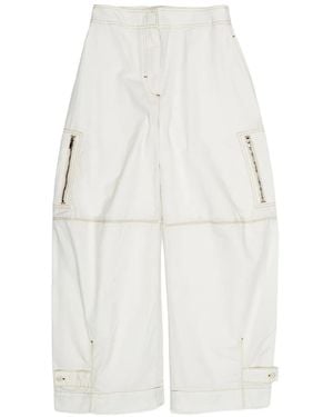 Bimba Y Lola Low-Rise Trousers - White