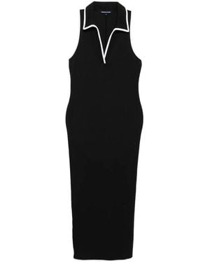 Veronica Beard Darien Polo Dress - Black
