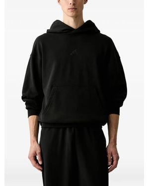 adidas Kit Kleine Hoodie Met Logo - Zwart