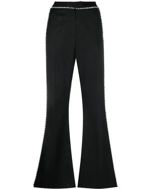 Dodo Bar Or Broek Verfraaid Met Kristal - Zwart