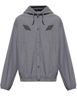 Umbro Doudoune À Carreaux - Grey