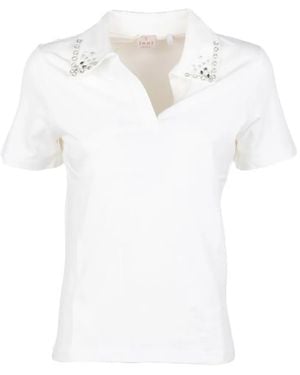 Marella Embellished T-Shirt - White