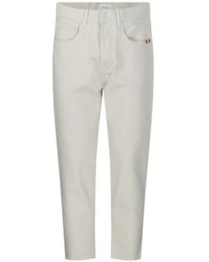 AMISH Jean À Coupe Droite - Gray