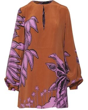 Johanna Ortiz Graphic-Print Tunic - Red
