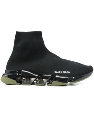 Balenciaga Sock-Style Trainers - Black