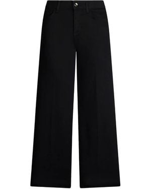 Liu Jo Vaqueros acampanados estilo capri - Negro
