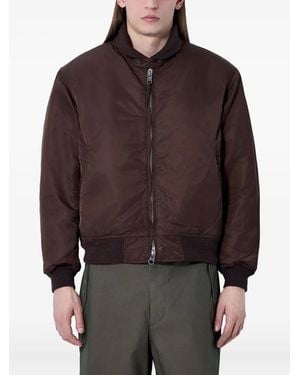 Engineered Garments ジップアップ ボンバージャケット - ブラウン