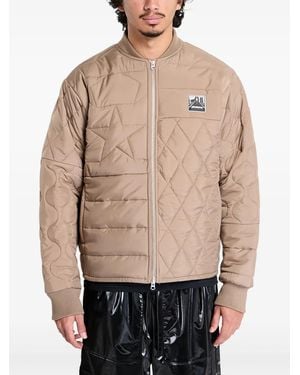 Pleasures Stonehenge Quilted Jacket - Natural
