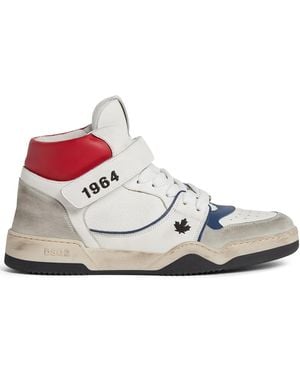 DSquared² Spiker ダメージ スニーカー - ホワイト