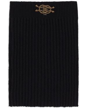 Dolce & Gabbana Knitted Neck Warmer - Black