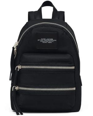 Marc Jacobs Mittelgroßer The Backpack Rucksack Mit Reißverschluss - Blau