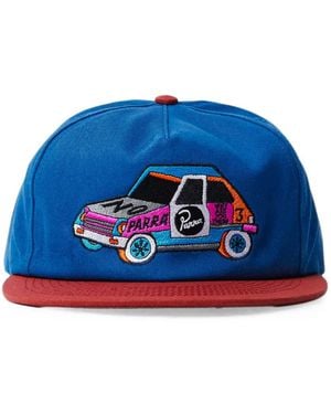 by Parra No Car 5 Panel Hat - Blue