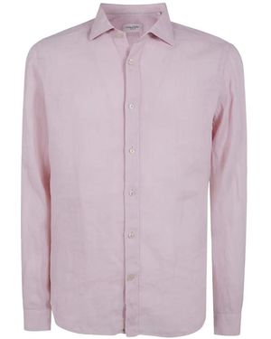 Tintoria Mattei 954 Linen Shirt - Purple