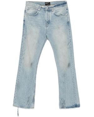 Enfants Riches Deprimes Ausgeblichene Jeans im Distressed-Look - Blau