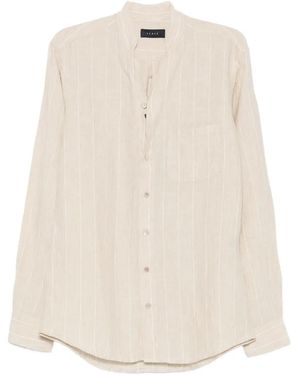 Sease Fish Tall Striped Shirt - White