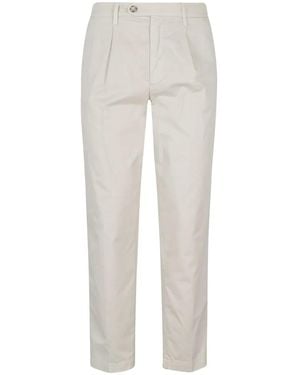 Re-hash Turn-Up Hem Chinos - White