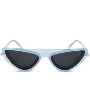 Calvin Klein Occhiali Da Sole Cat-Eye - Blu