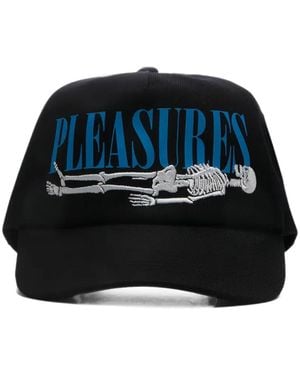 Pleasures Bones Snapback Cap - Black
