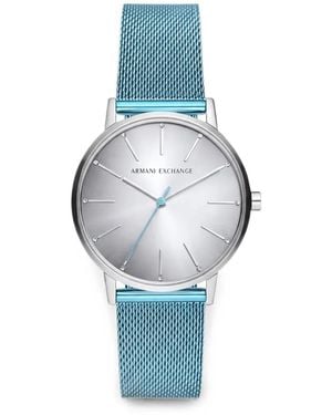 ARMANI EXCHANGE Orologio Con Cinturino A Rete 36Mm - Blu