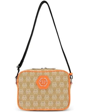 Philipp Plein Belt Bag Jacquard Monogram - White