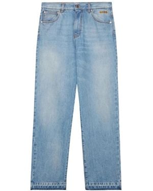 MSGM Vaqueros con cinco bolsillos - Azul