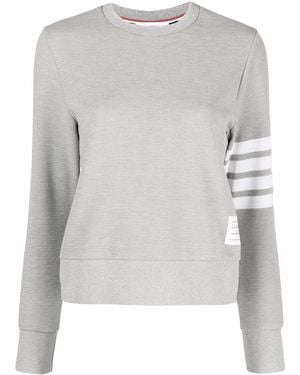 Thom Browne Geribbelde Sweater - Grijs